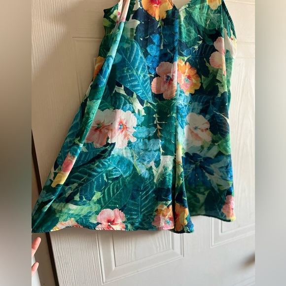 Show Me Your MuMu Tropical Print Beach Rascal Romper - Picture 6 of 14